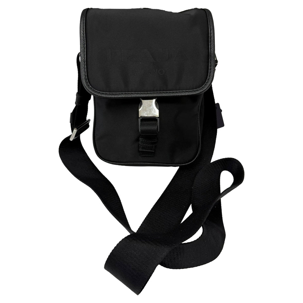 Buckle Messenger Bag Tessuto Small