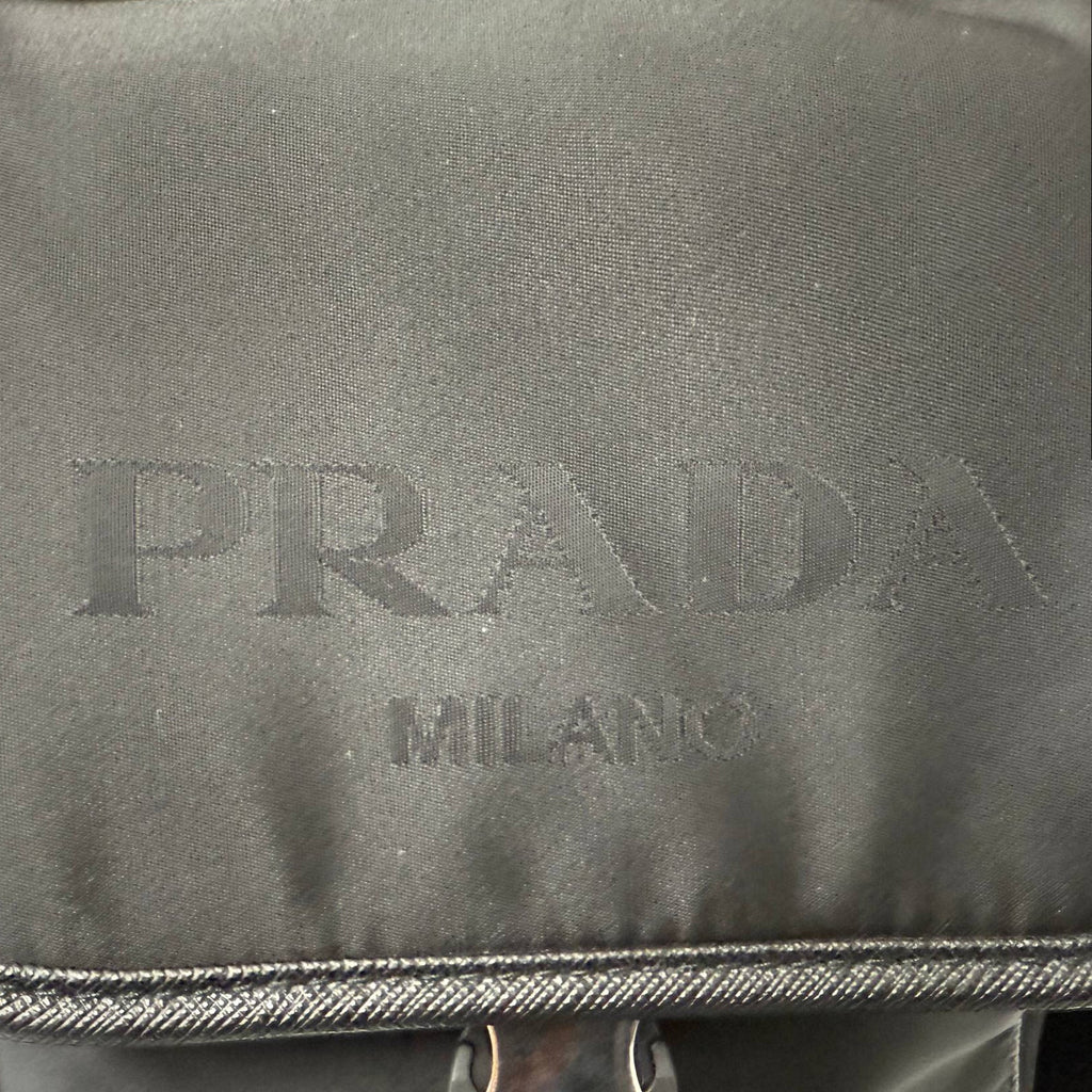 Buckle Messenger Bag Tessuto Small