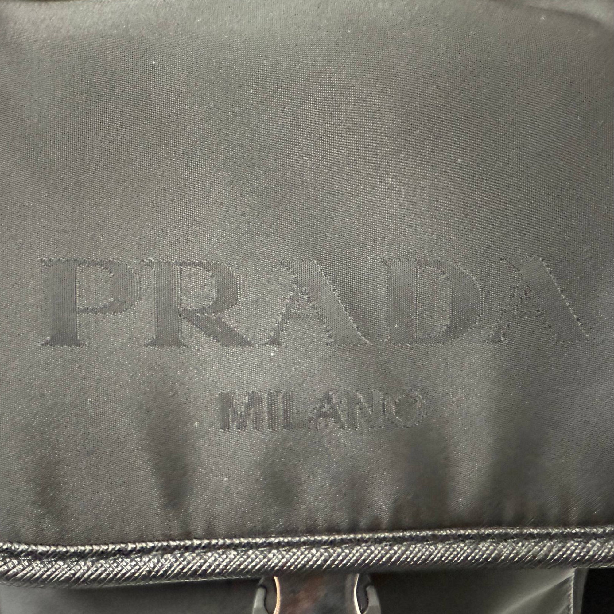 Buckle Messenger Bag Tessuto Small
