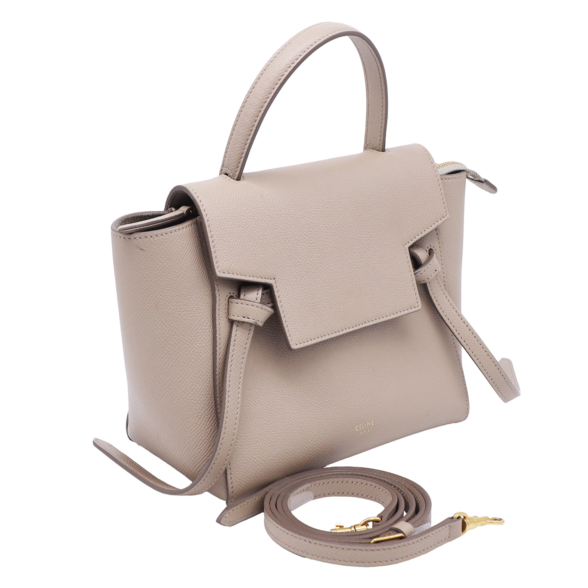 Belt Bag Textured Leather Micro