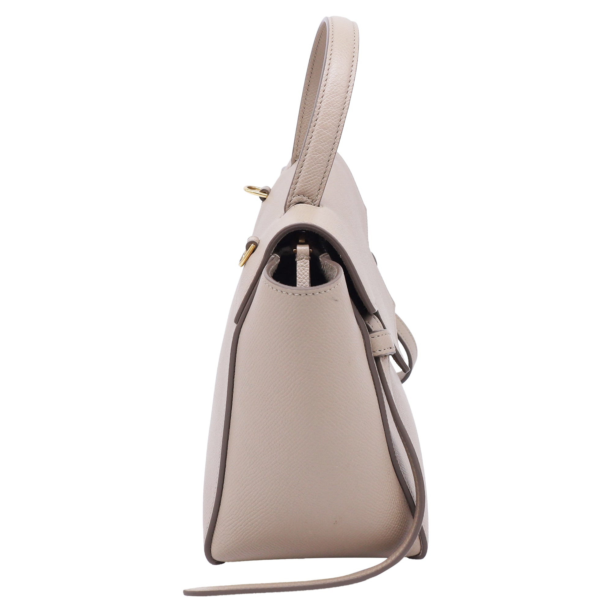 Belt Bag Textured Leather Micro