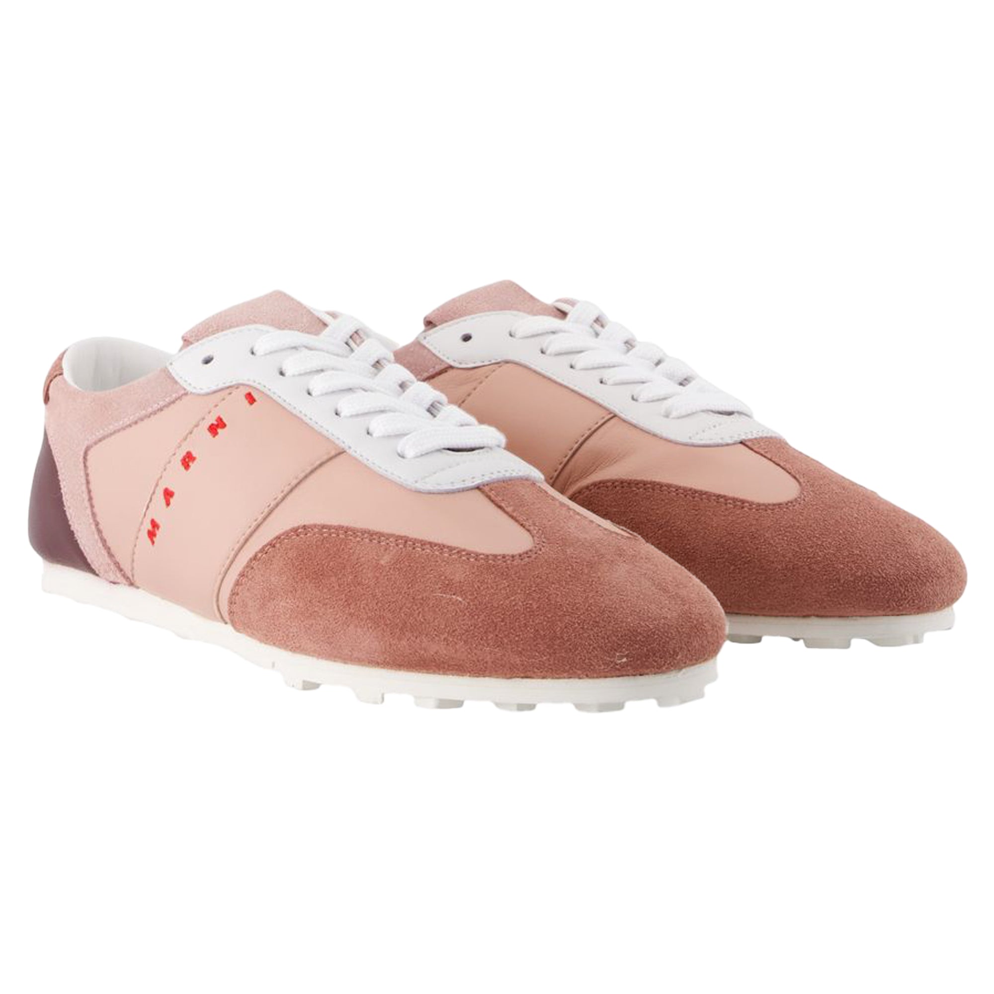 Women's Sneakers - Marni - Leather - Multicolor