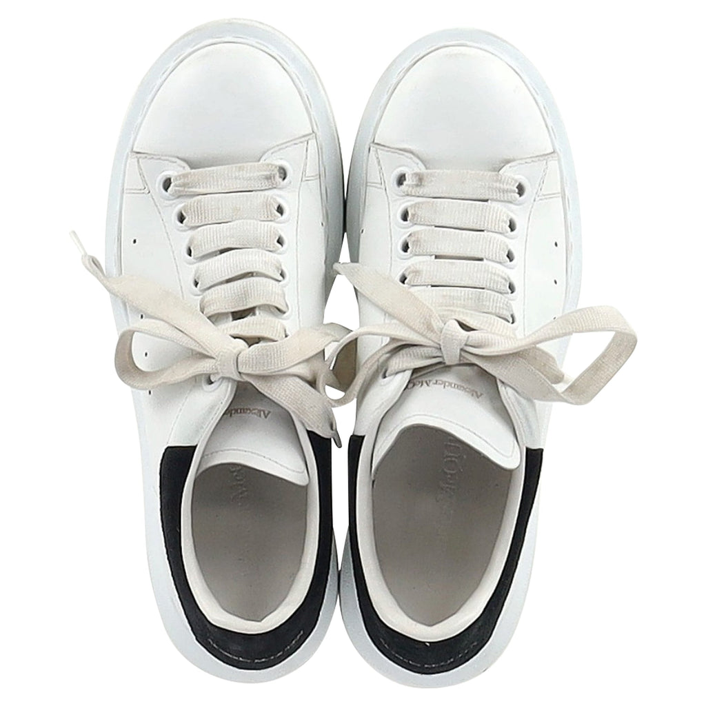 Alexander Mcqueen Oversized Sneakers in White Leather