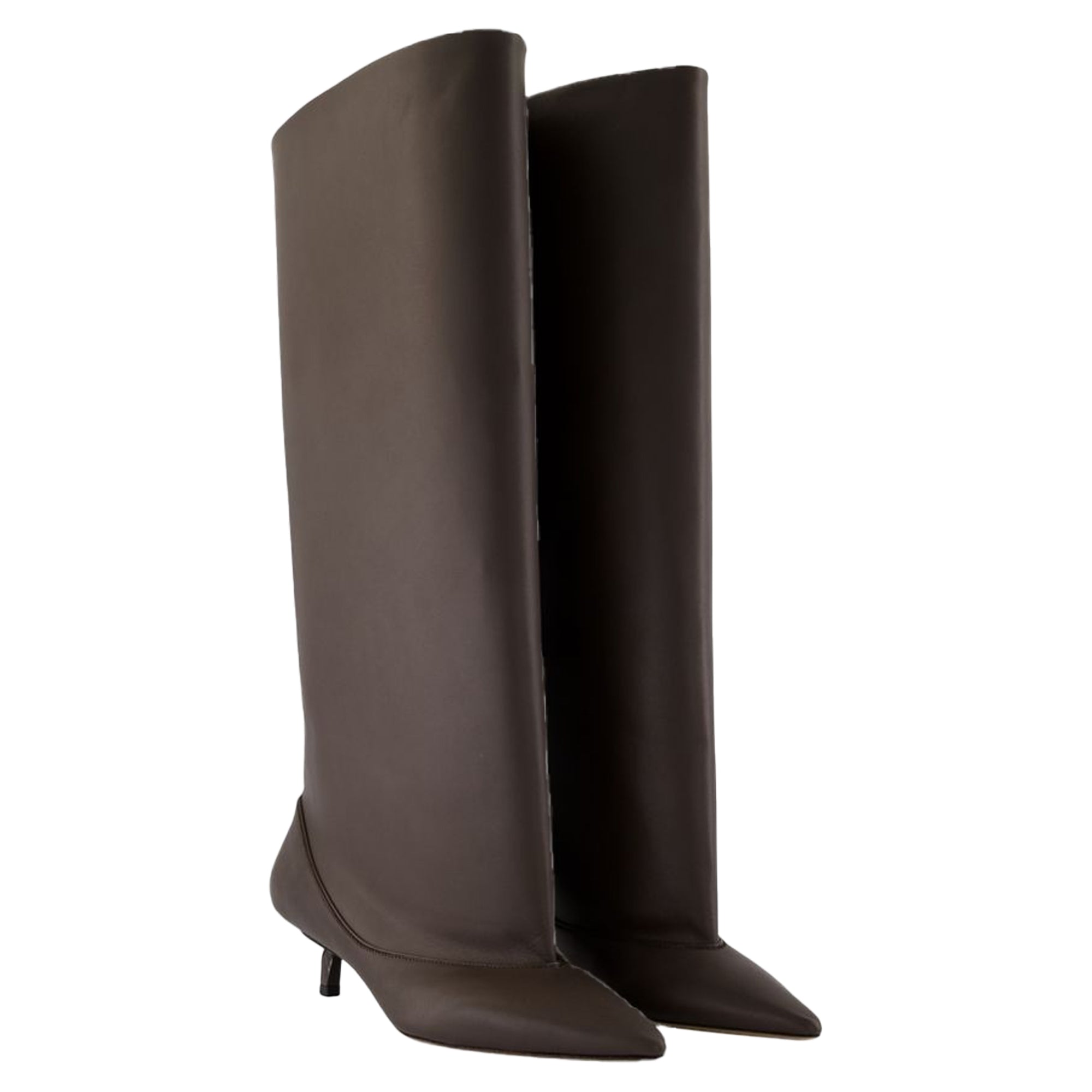 Tourni H Boots - Jacquemus - Leather - Brown