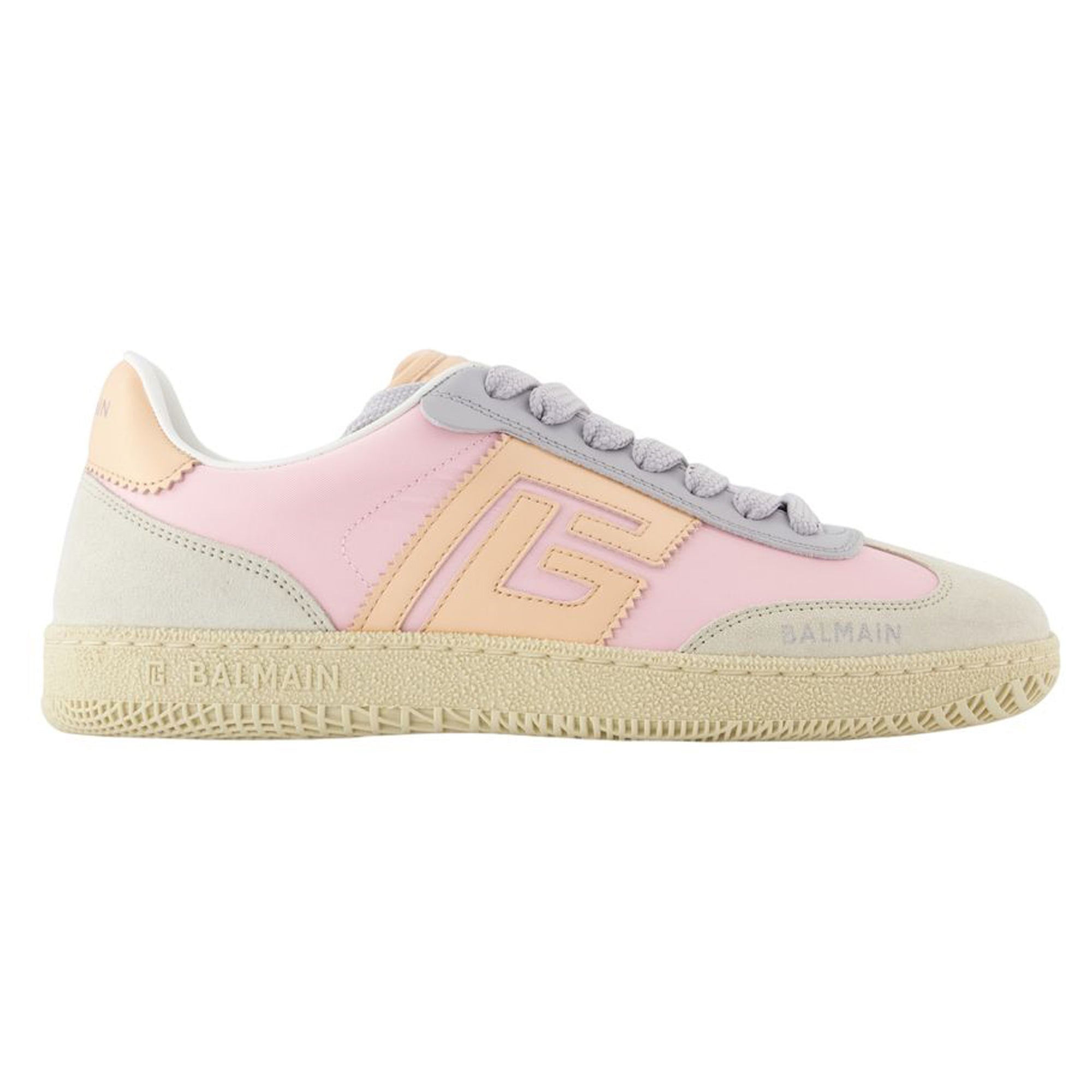 Women's Swan Sneakers - Balmain - Leather - Multicolor