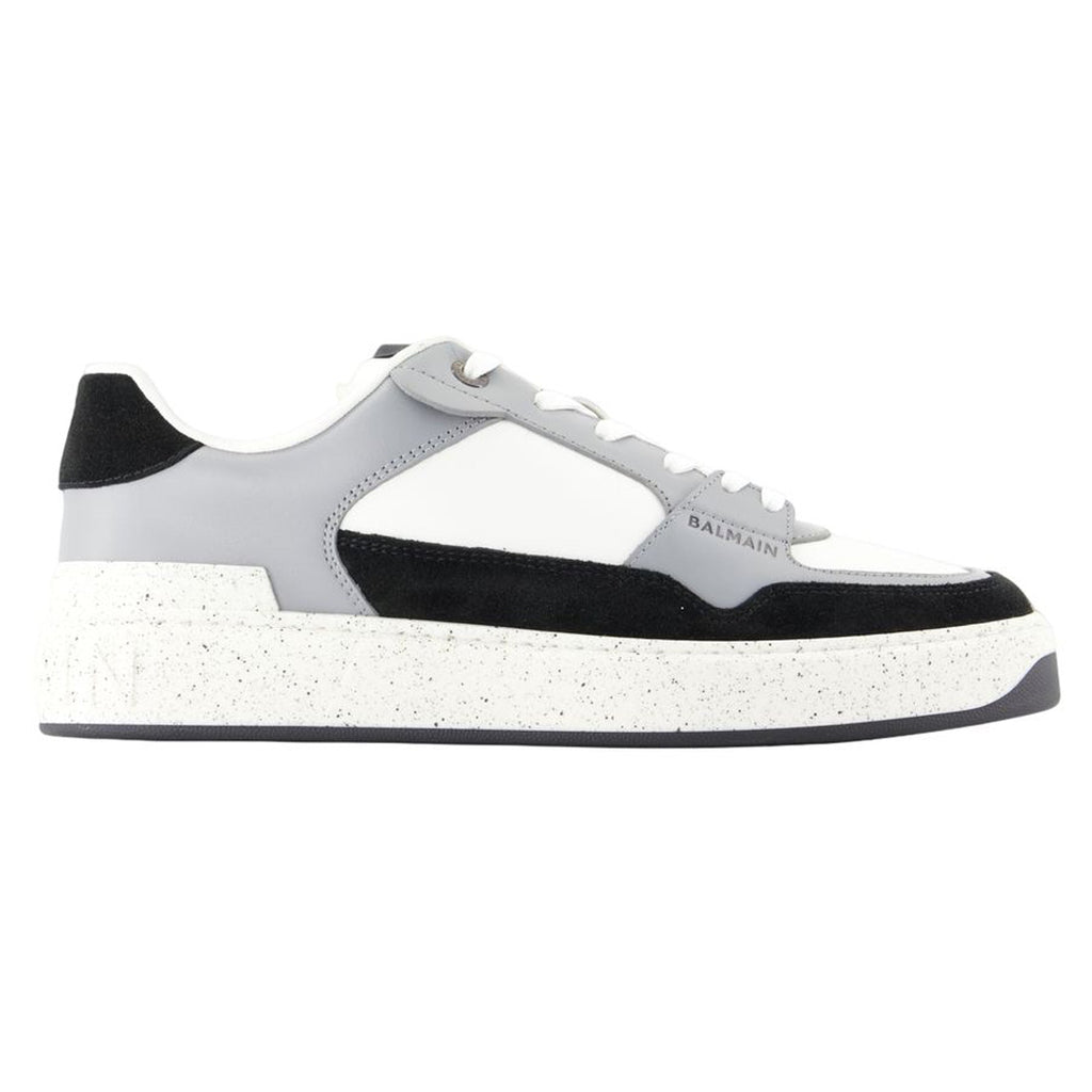 Women's B-Court Flip Sneakers - Balmain - Leather - Black