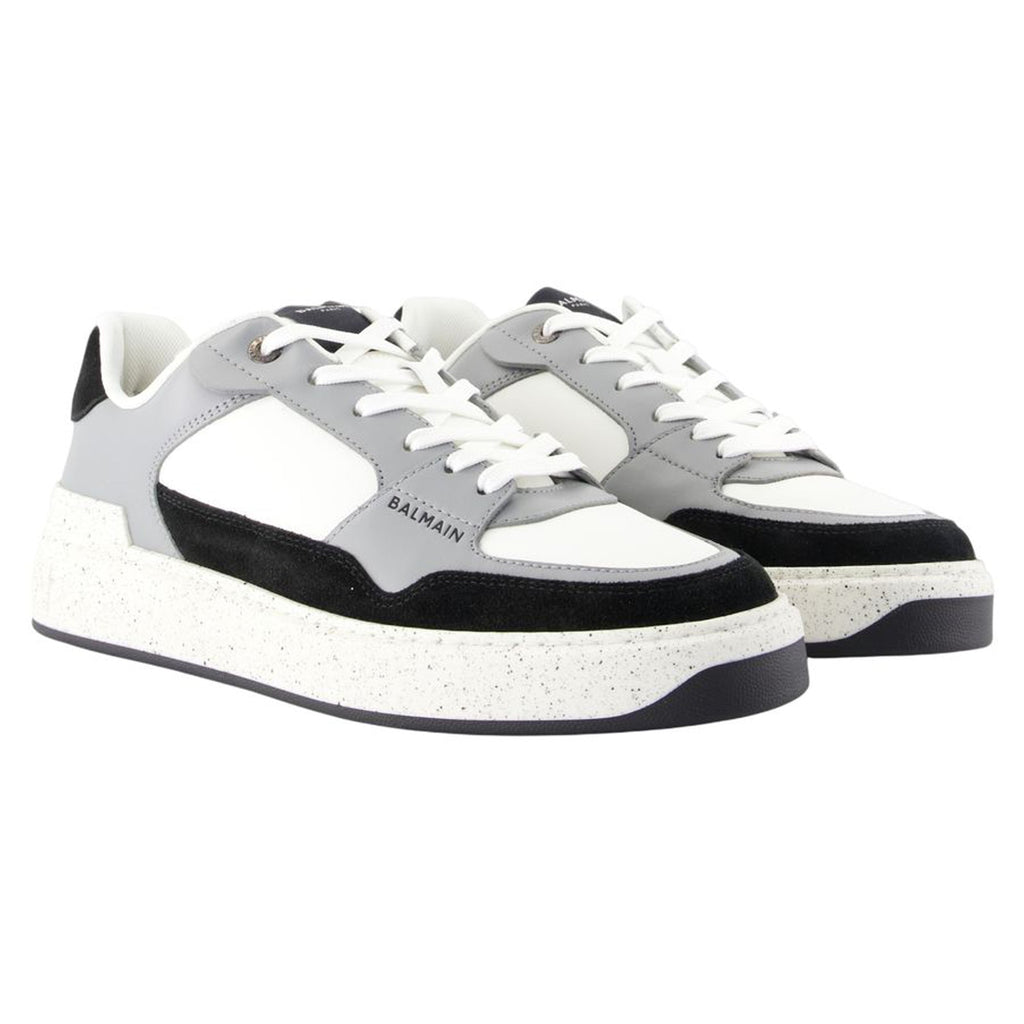 Women's B-Court Flip Sneakers - Balmain - Leather - Black