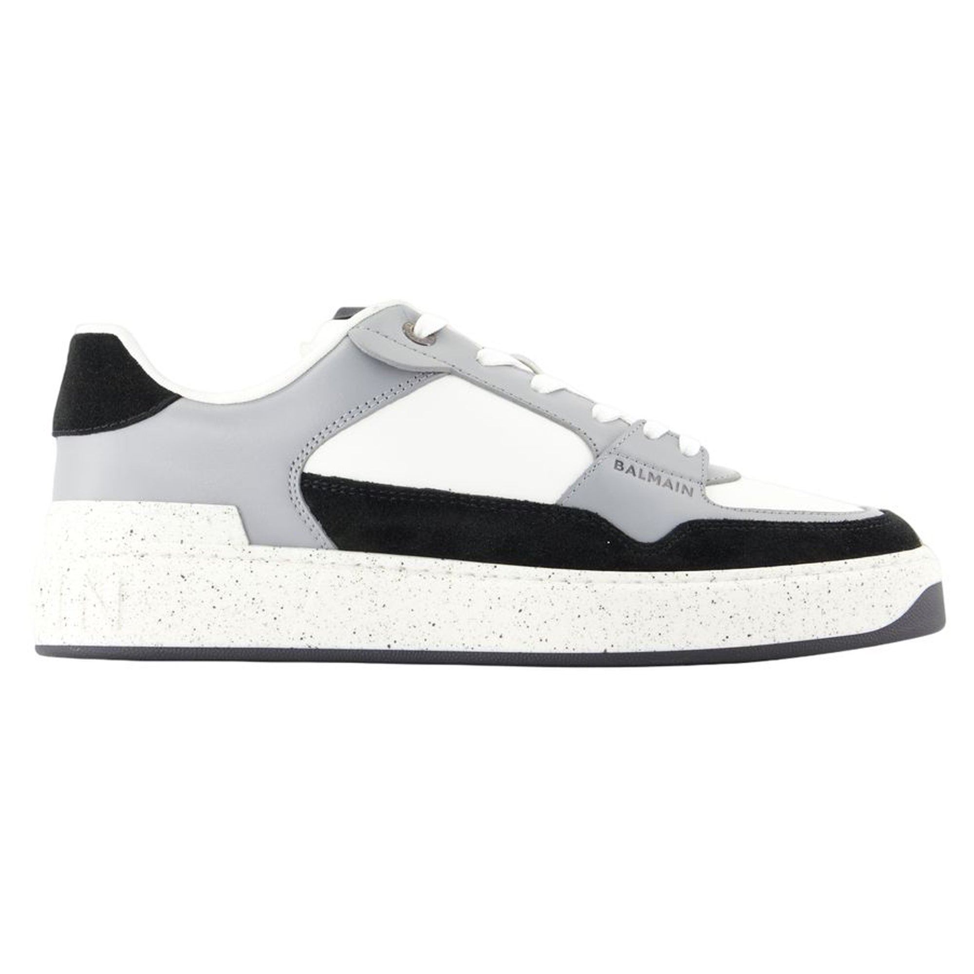 Women's B-Court Flip Sneakers - Balmain - Leather - Black