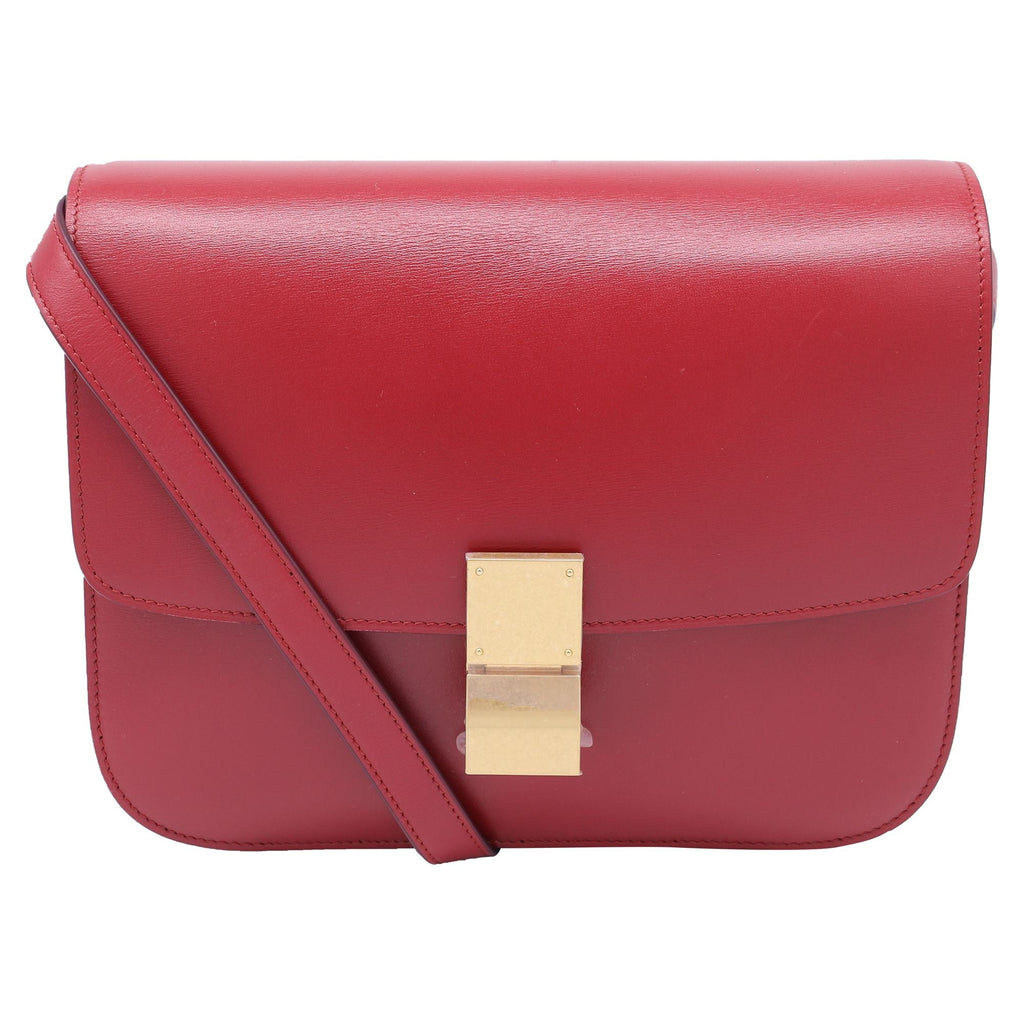 Classic Box Bag Smooth Leather Medium