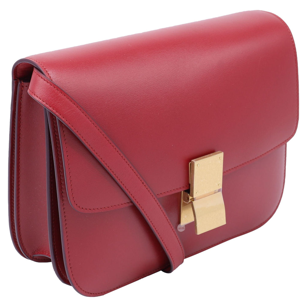 Classic Box Bag Smooth Leather Medium