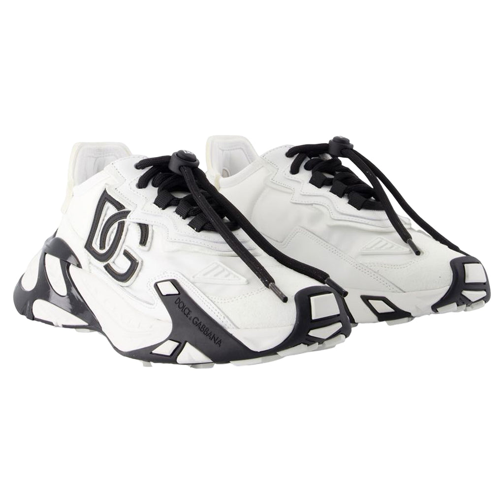 Women's Fast Sneakers - Dolce&Gabbana - Leather - White