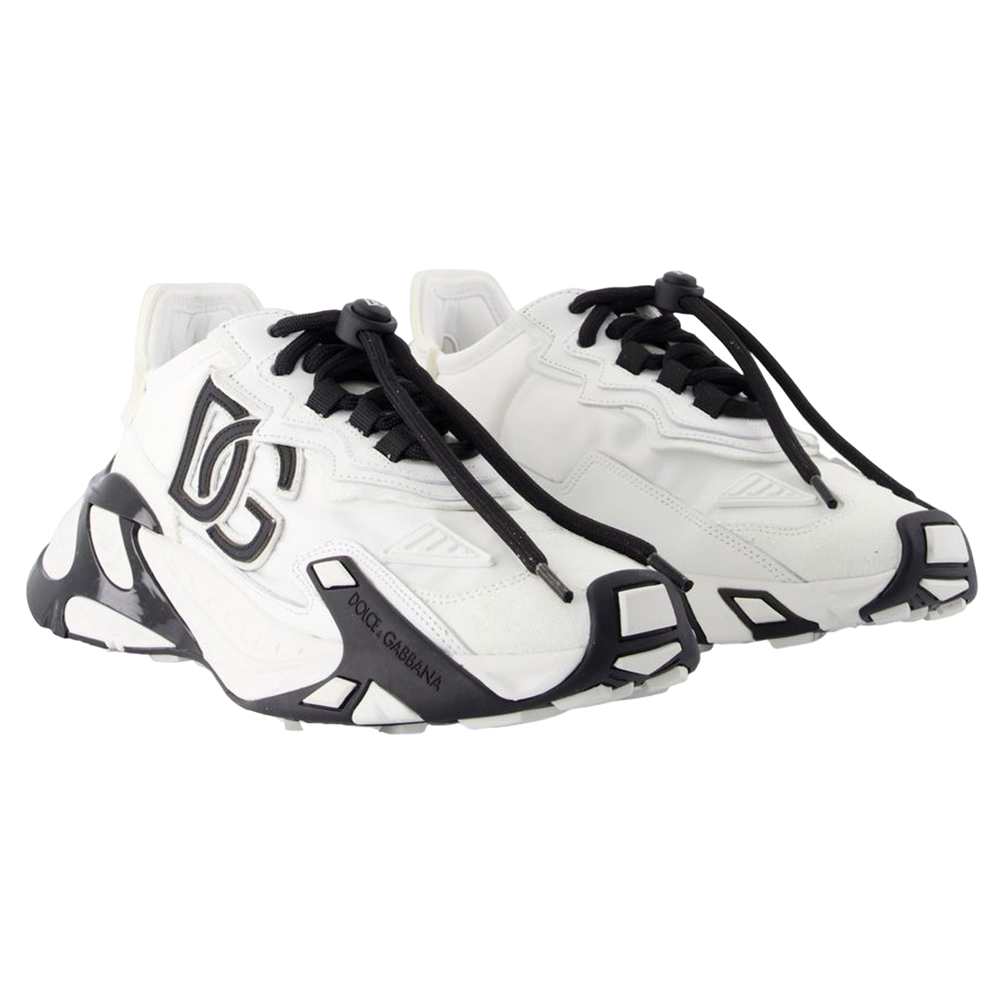 Women's Fast Sneakers - Dolce&Gabbana - Leather - White