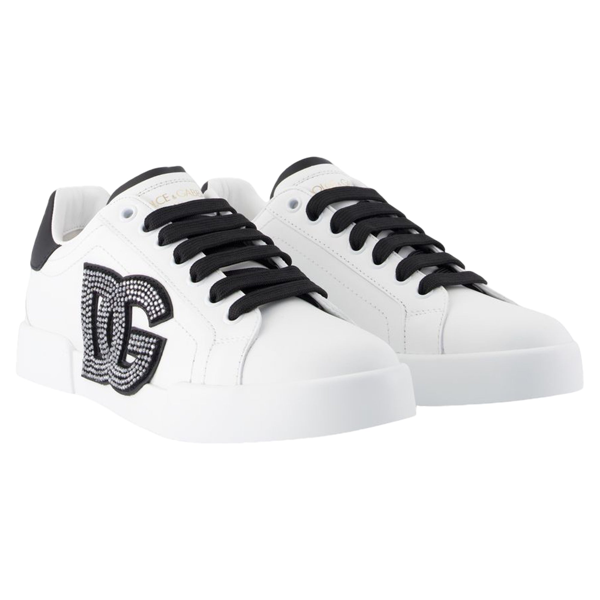 Women's Port.light Strobel Sneakers - Dolce&Gabbana - Leather - White