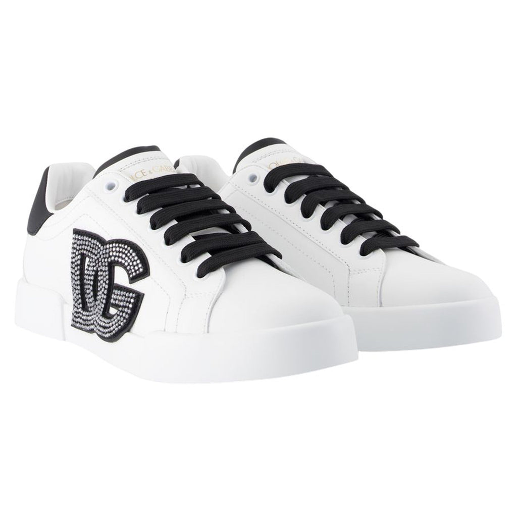 Women's Port.light Strobel Sneakers - Dolce&Gabbana - Leather - White