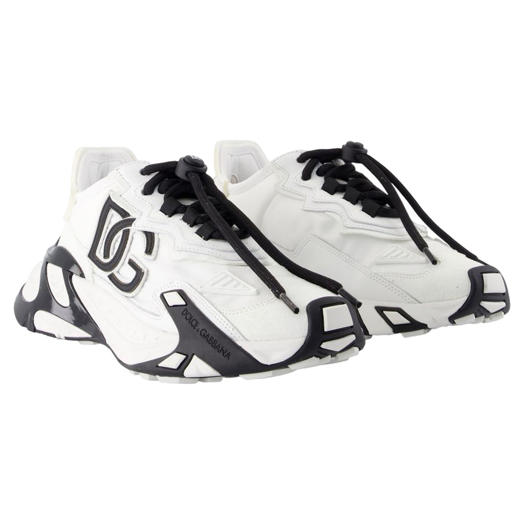 Women's Fast Sneakers - Dolce&Gabbana - Leather - White