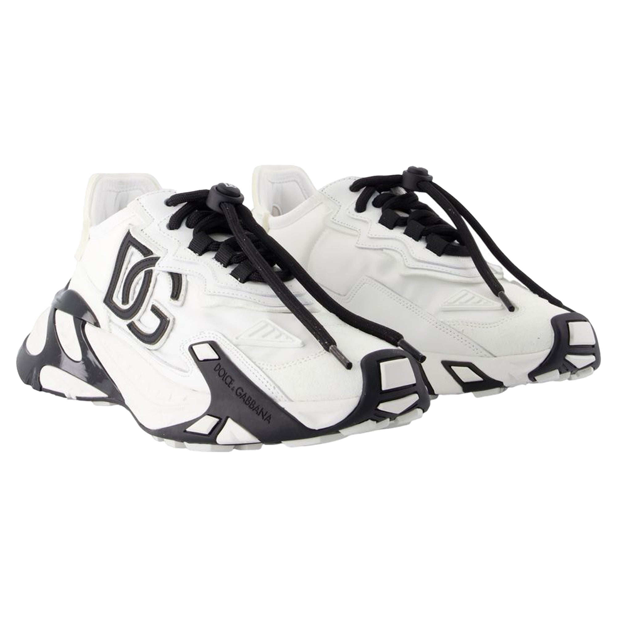 Women's Fast Sneakers - Dolce&Gabbana - Leather - White