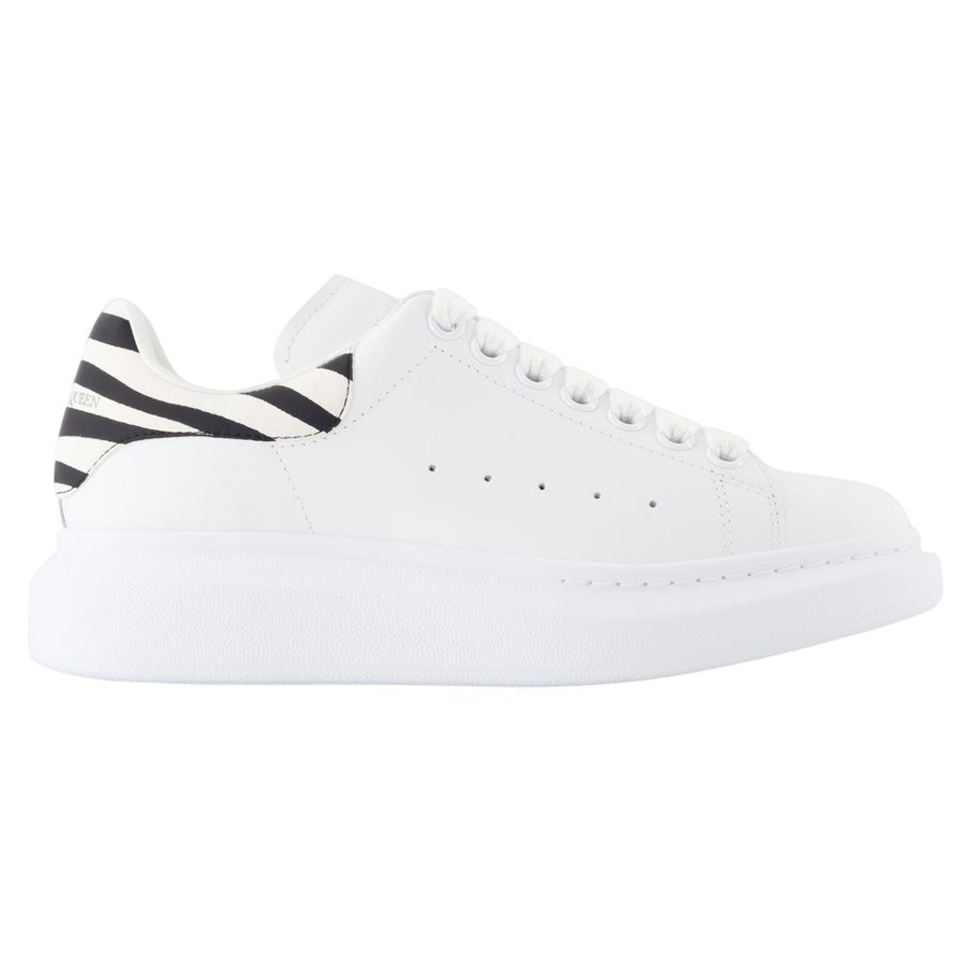 Women's Oversized Sneakers - Alexander McQueen - Leather - White