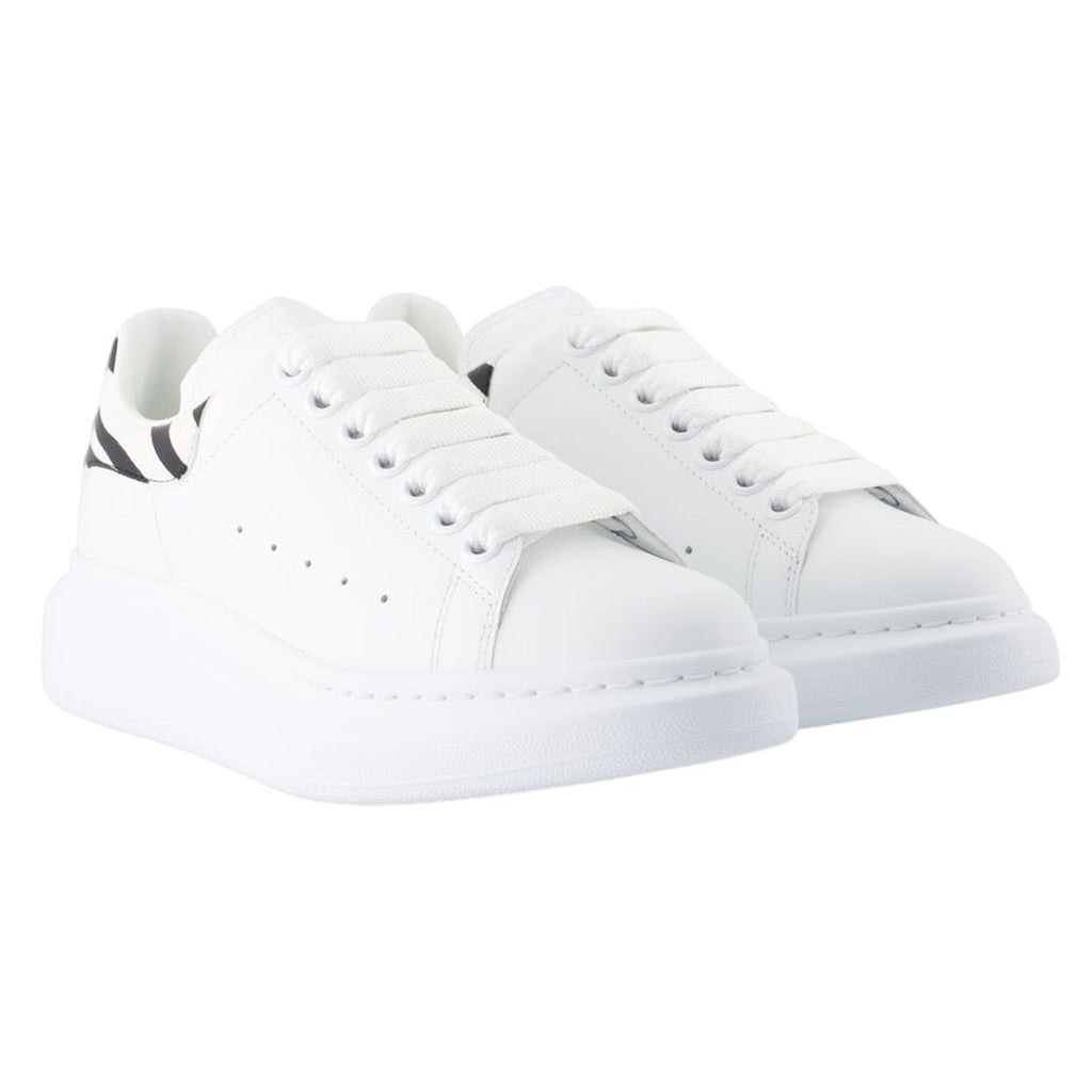 Women's Oversized Sneakers - Alexander McQueen - Leather - White
