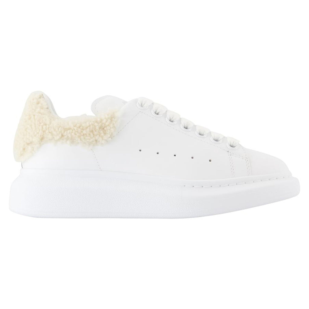 Women's Oversized Sneakers - Alexander McQueen - Leather - White
