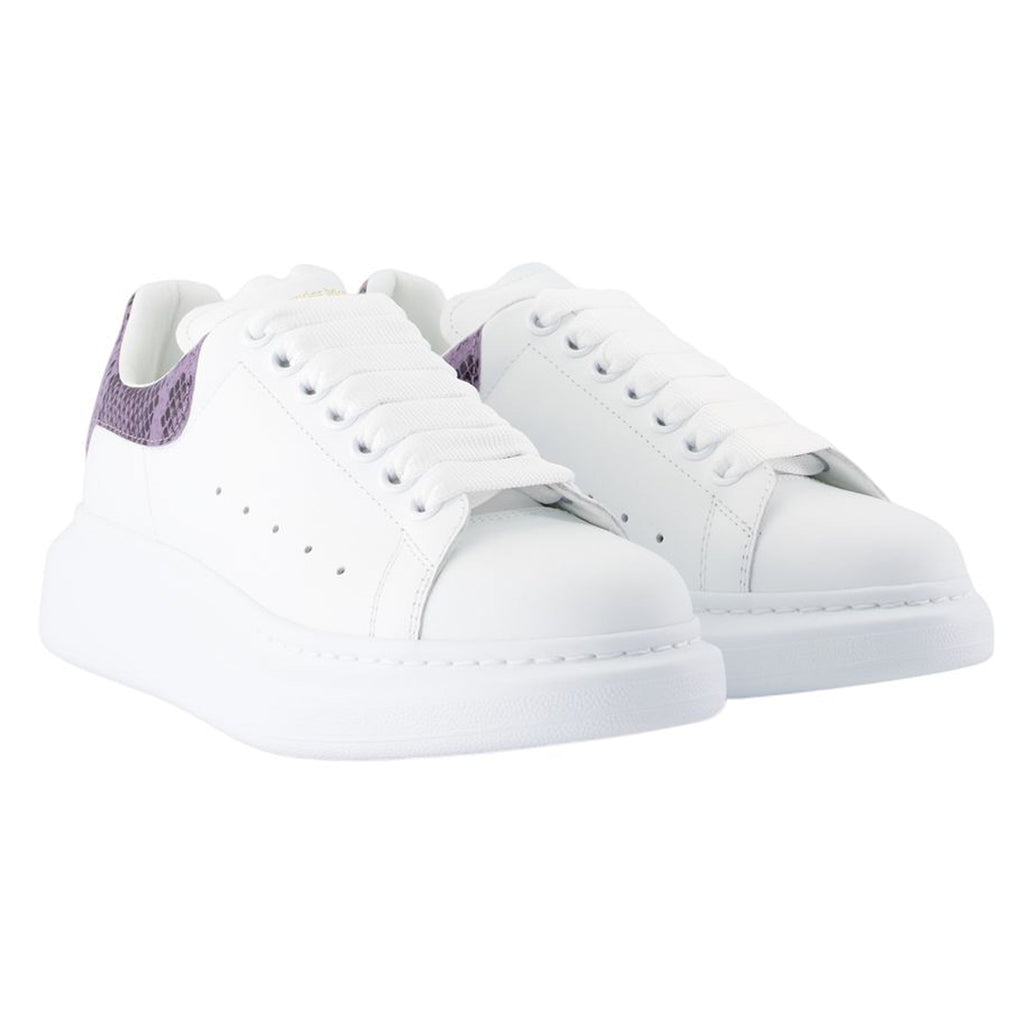 Women's Oversized Sneakers - Alexander McQueen - Leather - White