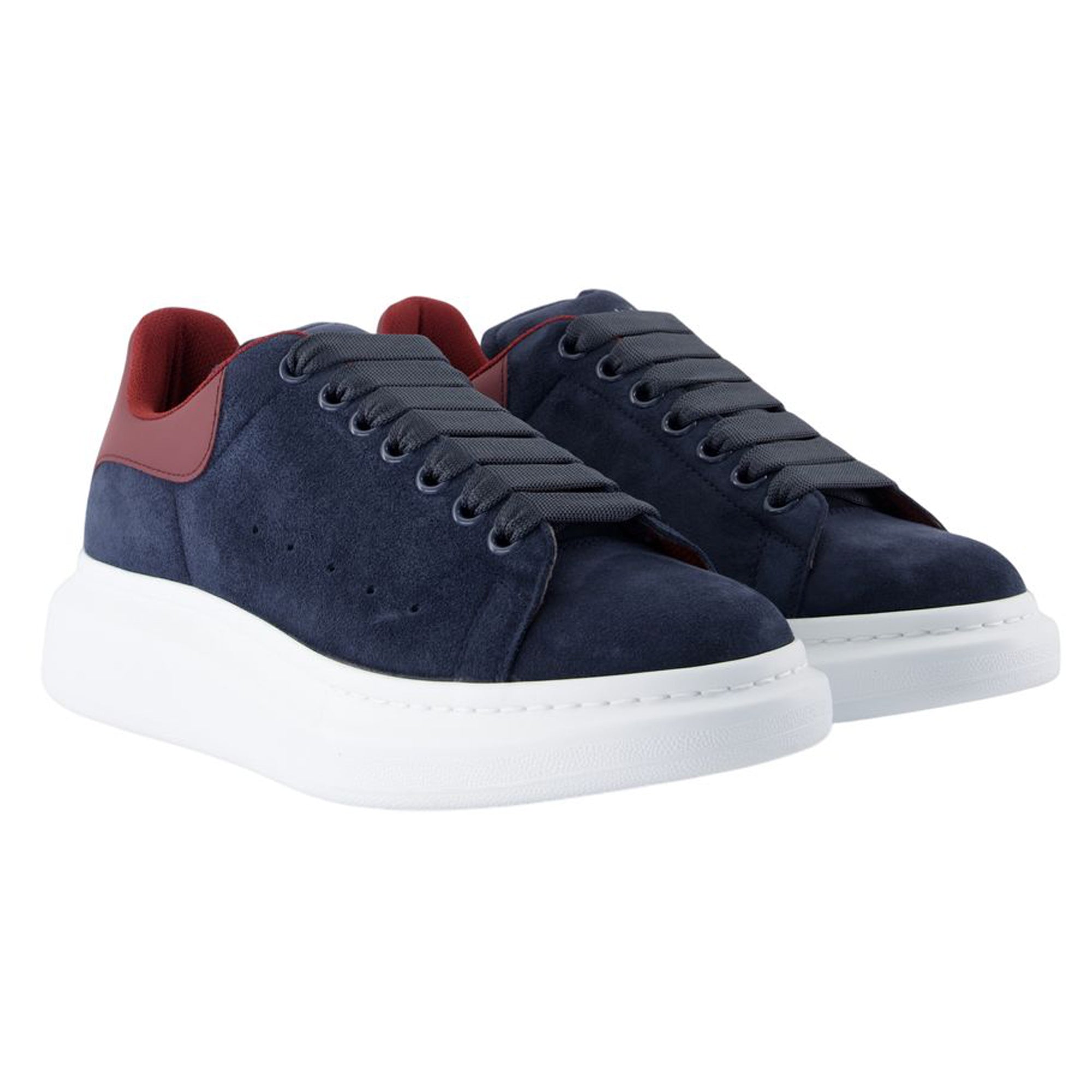 Women's Oversized Sneakers - Alexander McQueen - Leather - Grey