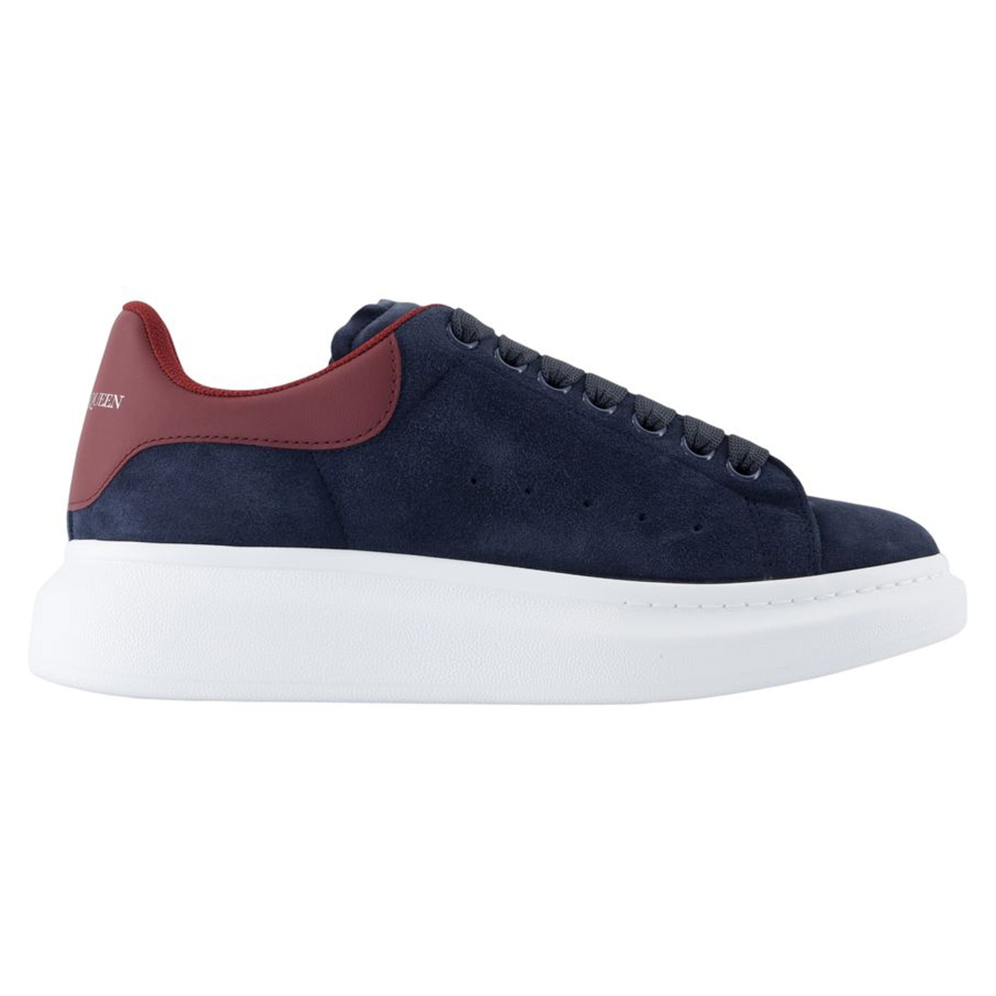 Women's Oversized Sneakers - Alexander McQueen - Leather - Grey