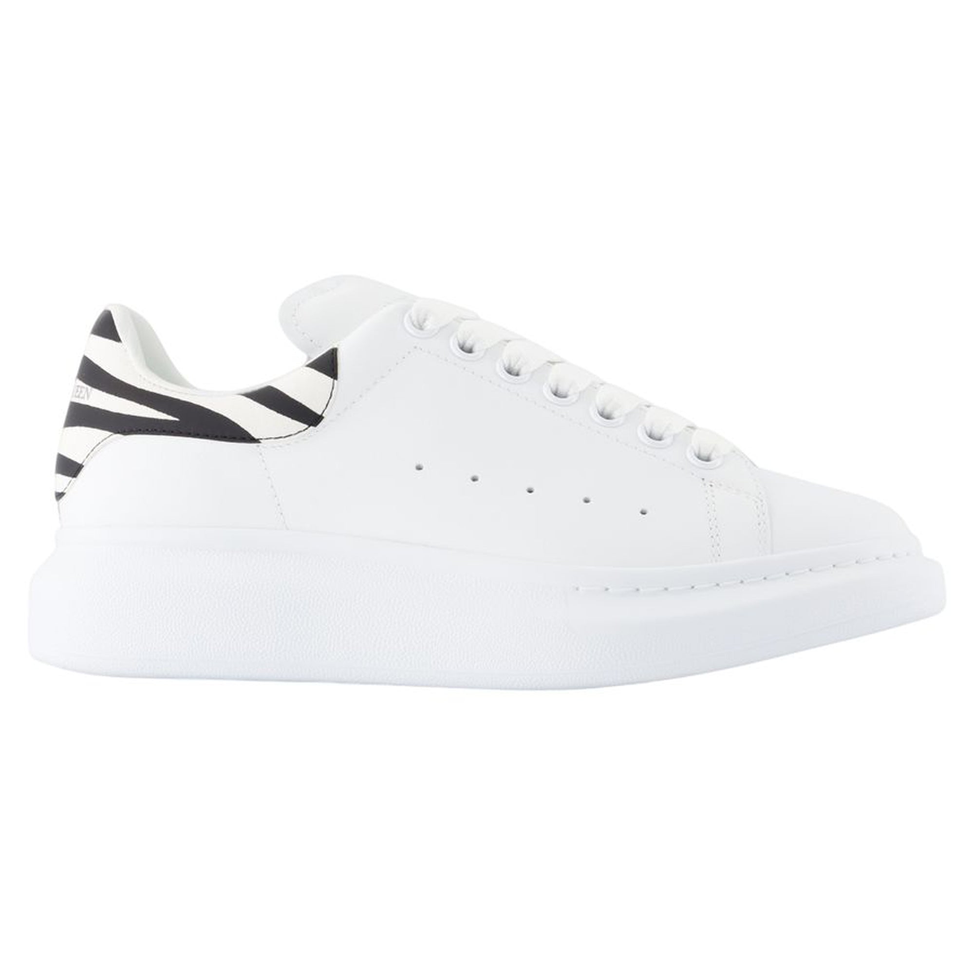 Women's Oversized Sneakers - Alexander McQueen - Leather - White