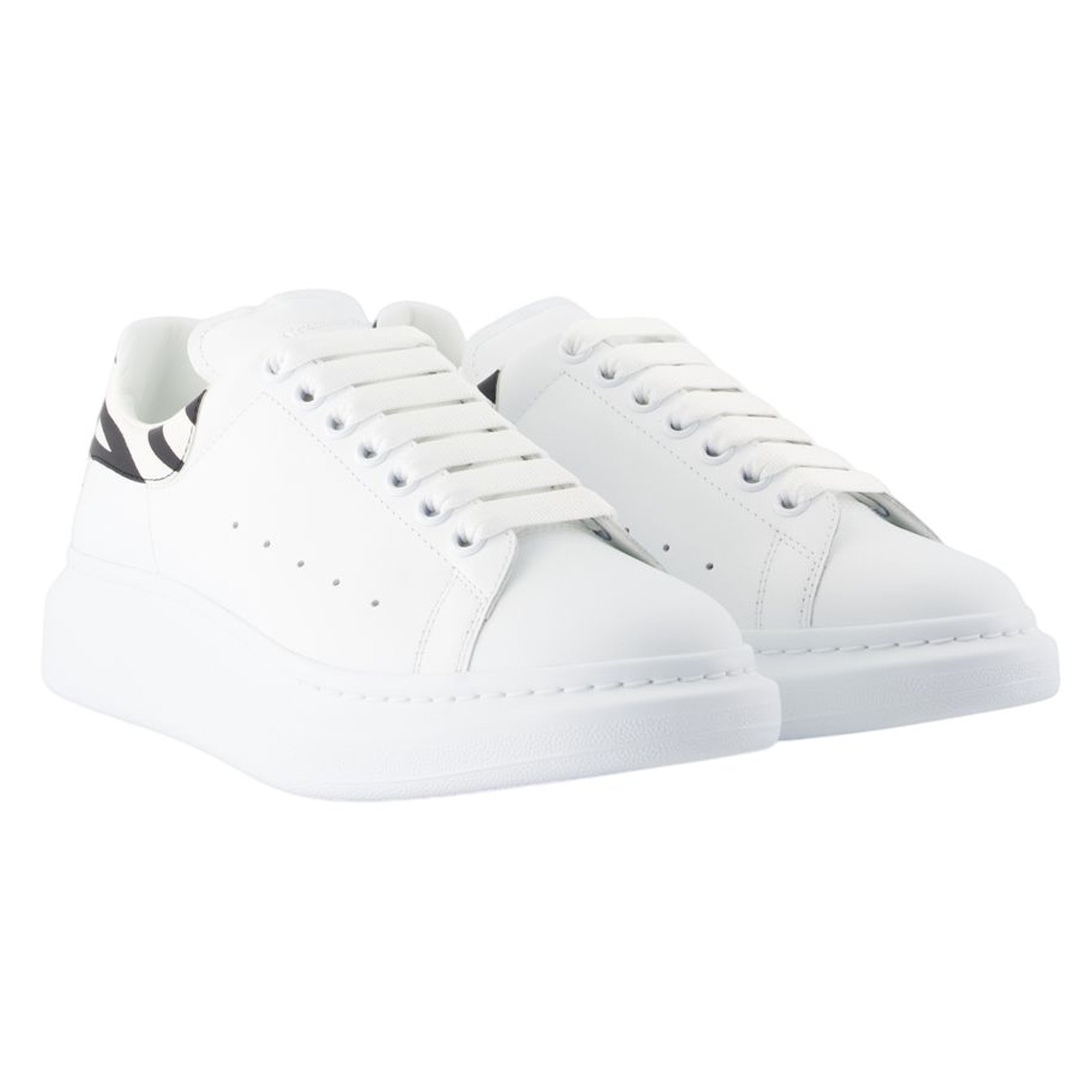Women's Oversized Sneakers - Alexander McQueen - Leather - White