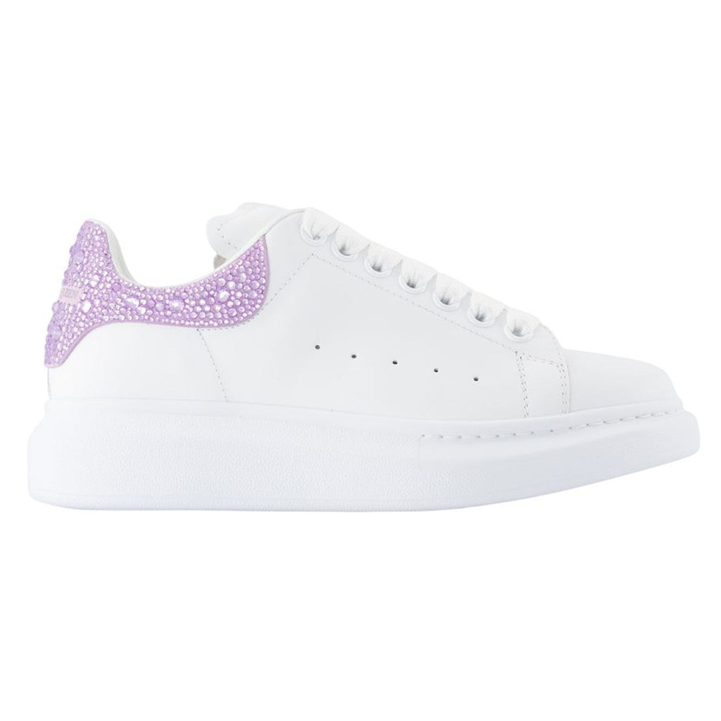 Women's Oversized Sneakers - Alexander McQueen - Leather - Purple