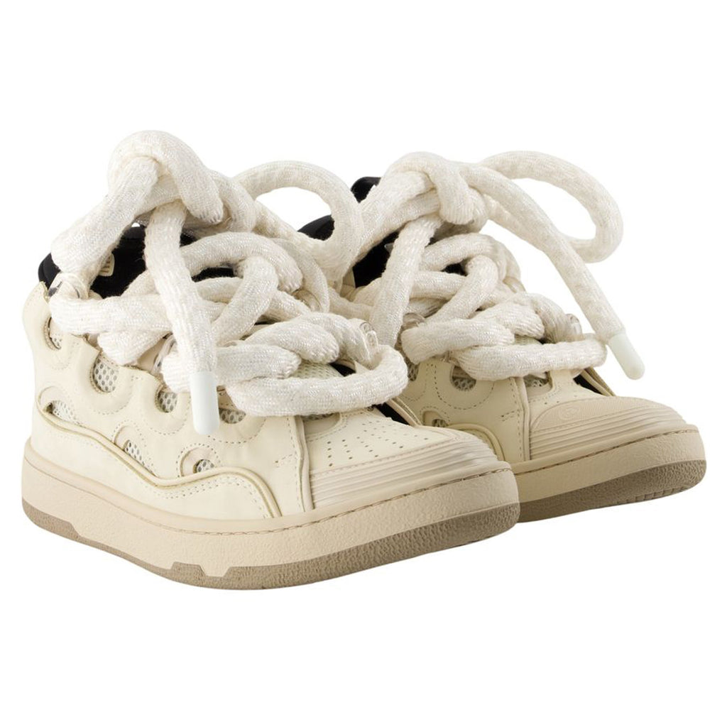 Curb Sneakers - Lanvin - Leather - Beige