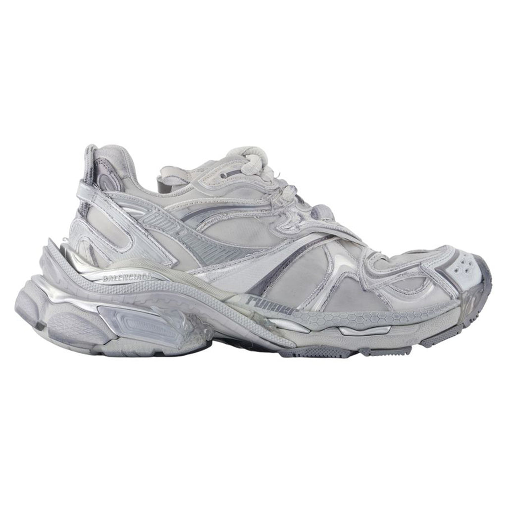Women's Runner 2 Sneakers - Balenciaga - Nylon - Grey