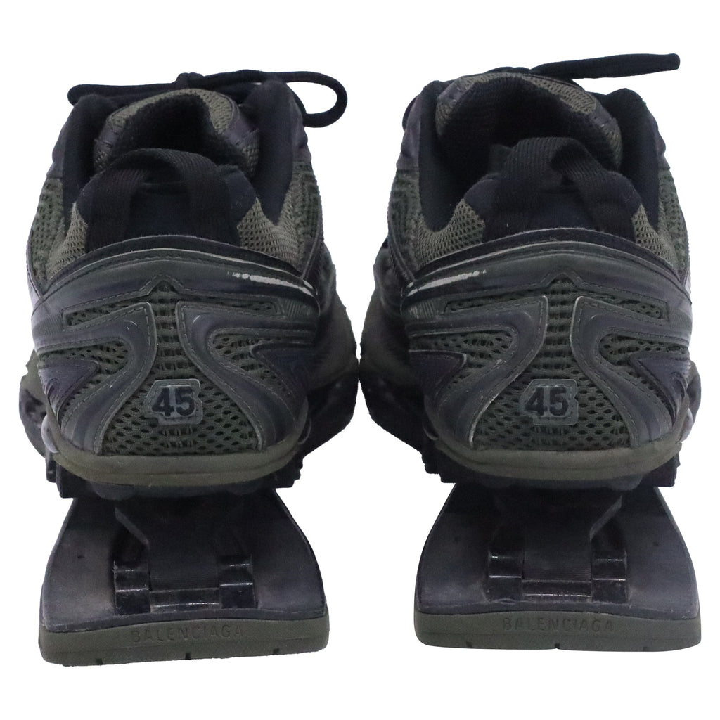 Men's Balenciaga X-Pander Low-Top Sneakers in Olive Polyester