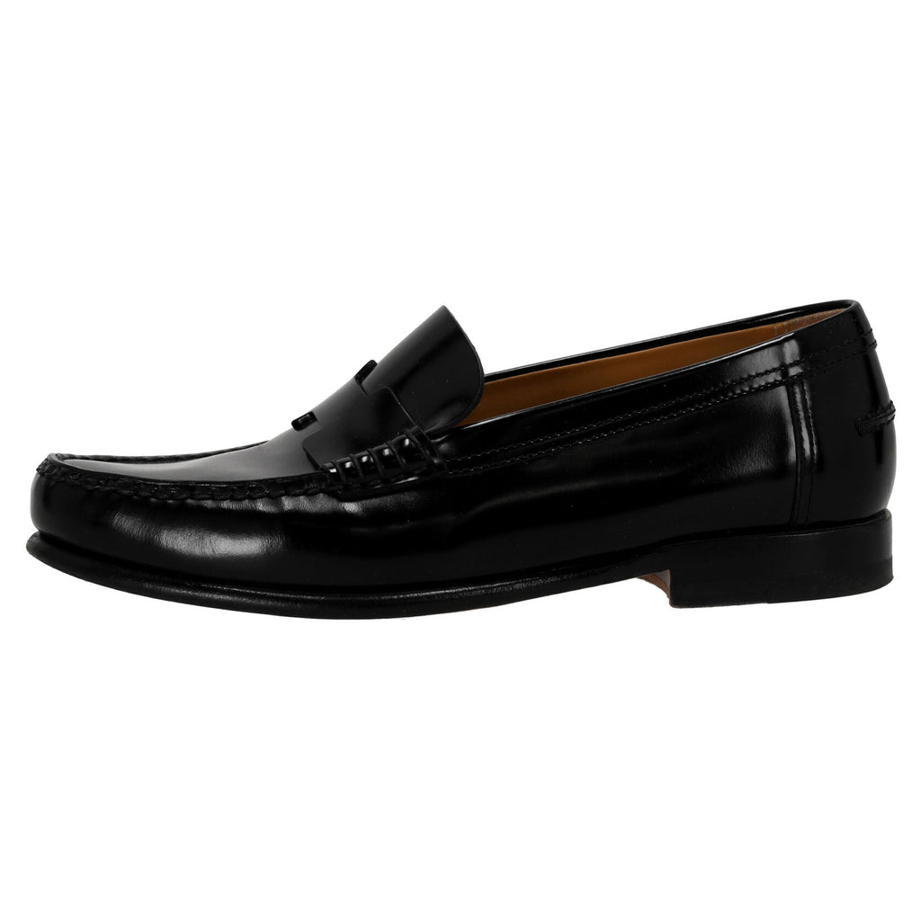 Hermès Kennedy Loafers in Black Leather