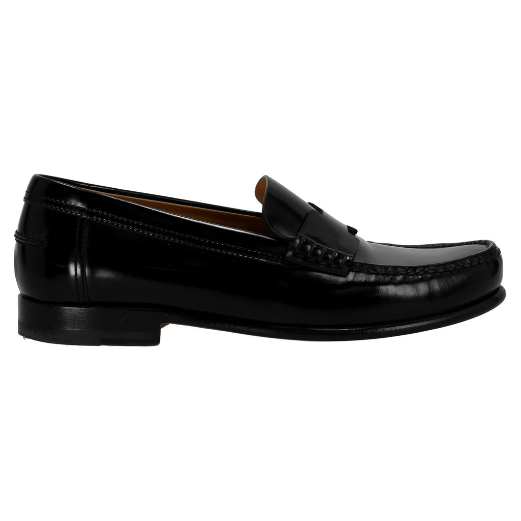 Hermès Kennedy Loafers in Black Leather