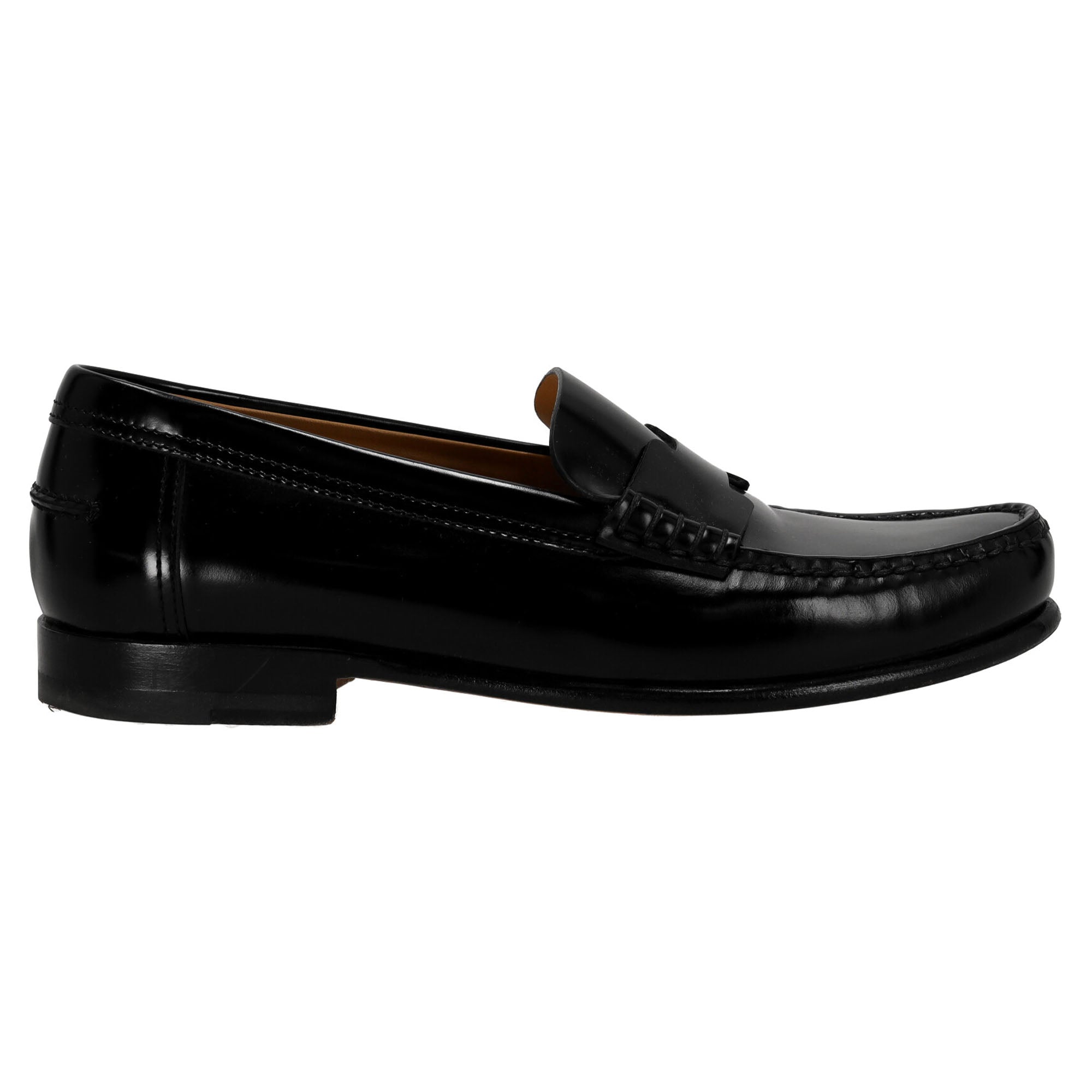 Hermès Kennedy Loafers in Black Leather