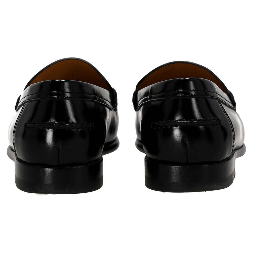 Hermès Kennedy Loafers in Black Leather