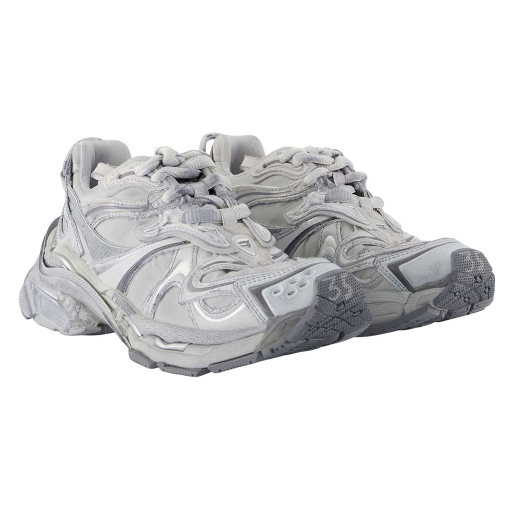 Women's Runner 2 Sneakers - Balenciaga - Nylon - Grey