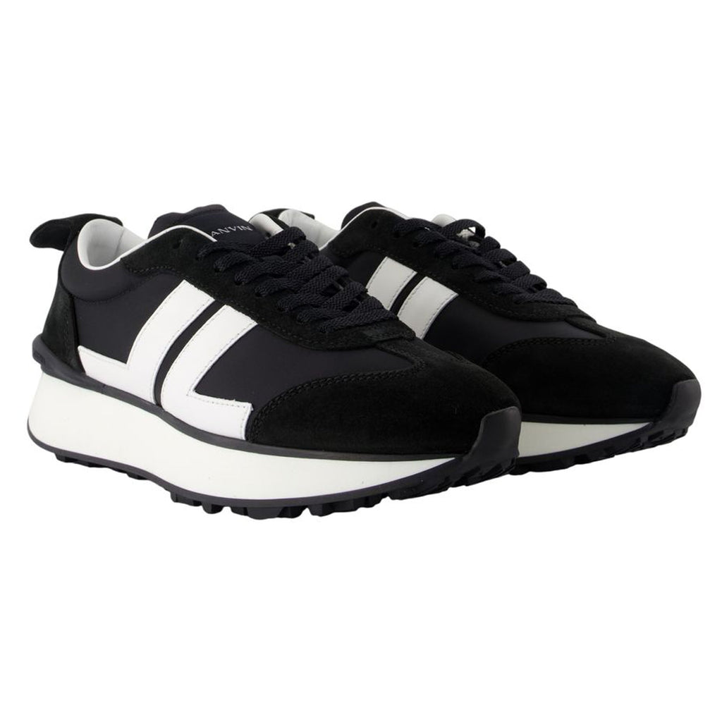 Women's Bumpr Sneakers - Lanvin - Leather - Black