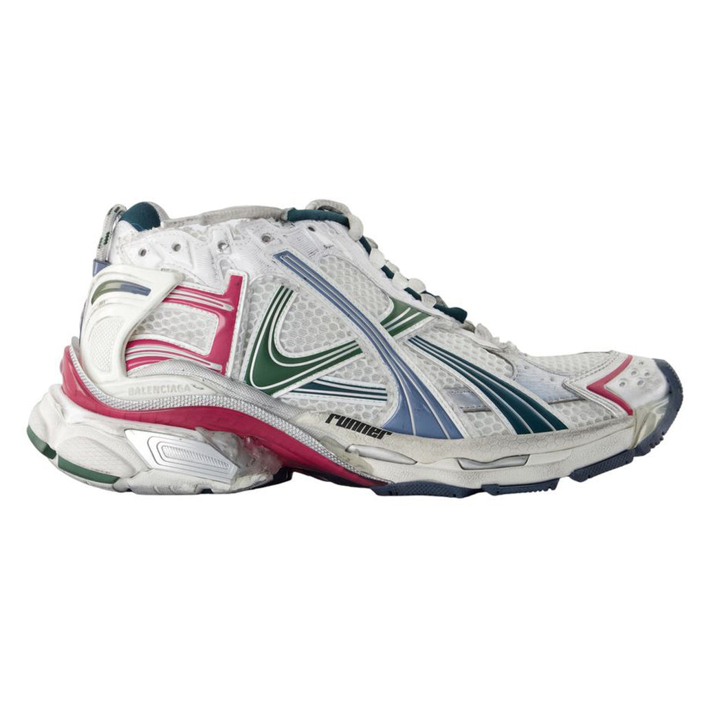 Women's Runner Sneakers - Balenciaga - Synthetic - White