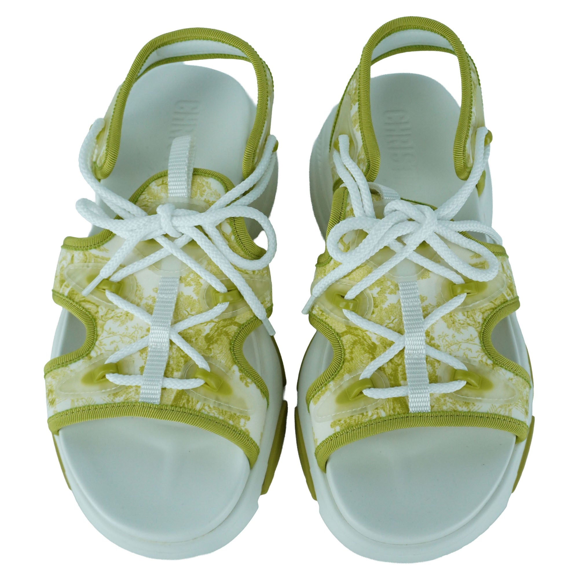 Women's Christian Dior Light Green D-Connect Sandals