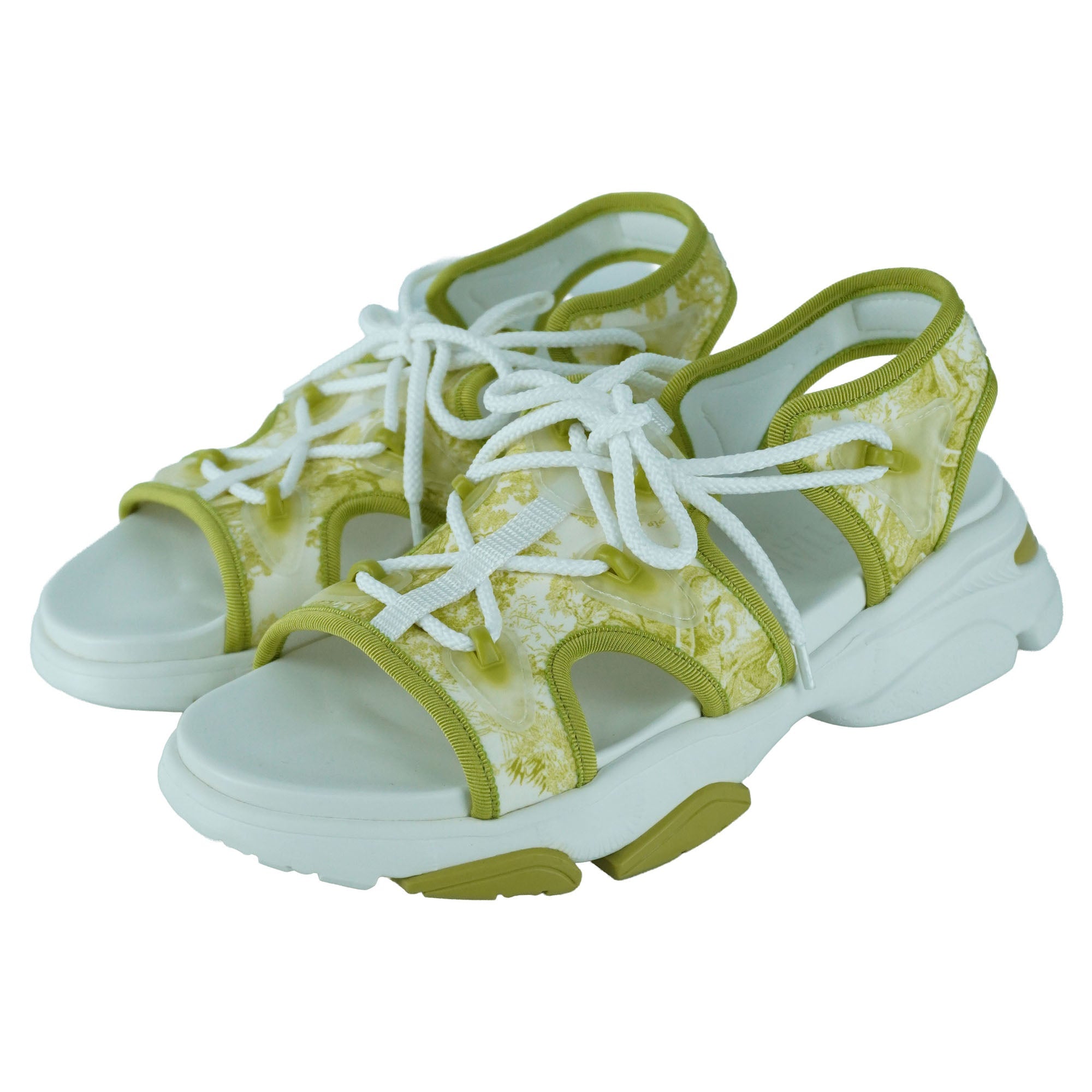 Women's Christian Dior Light Green D-Connect Sandals