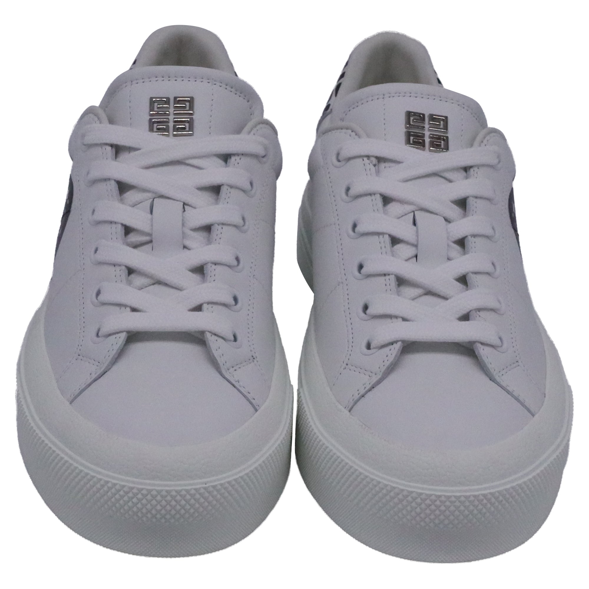 Givenchy x Chito City Heart 4G Tag Effect Sneakers in White Leather