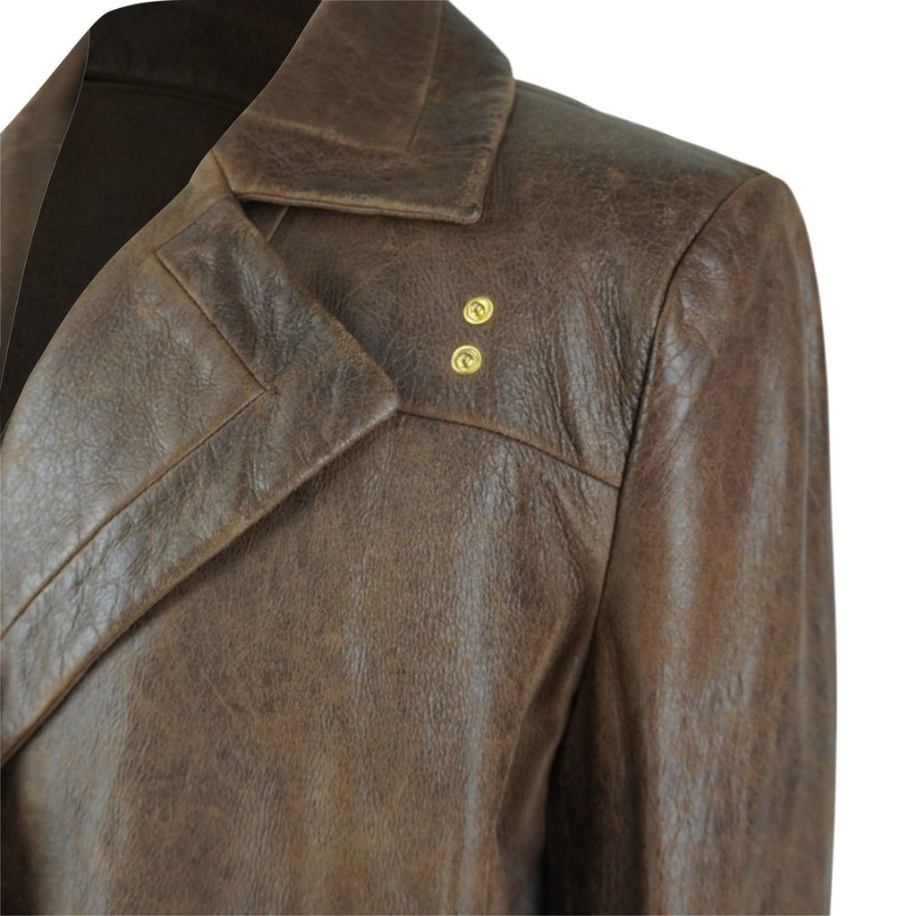 TOM FORD Brown Lamb Leather Jacket