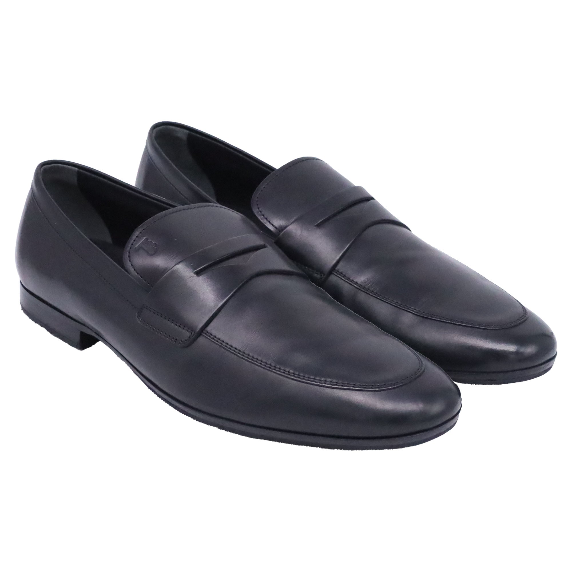 Men's Tod's Loafers in Black Leather