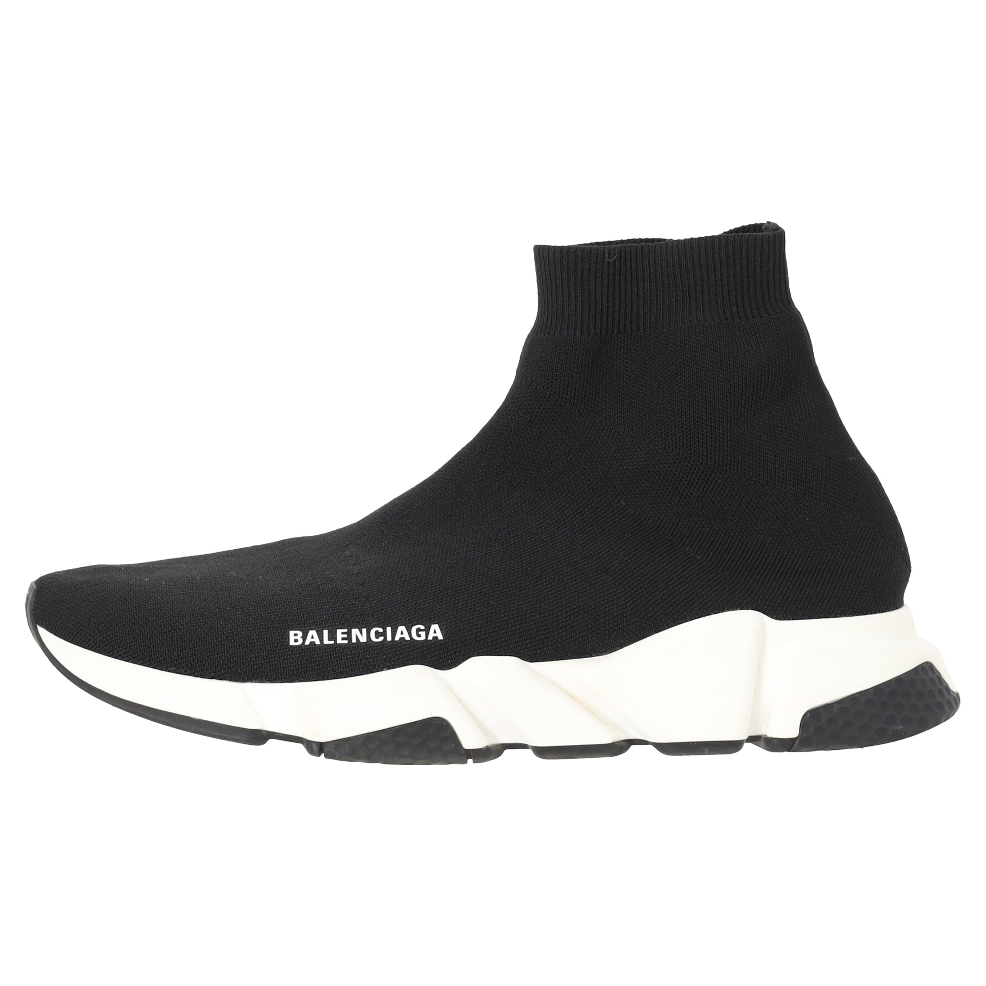 Men's Balenciaga Speed Sneakers in Black Polyester
