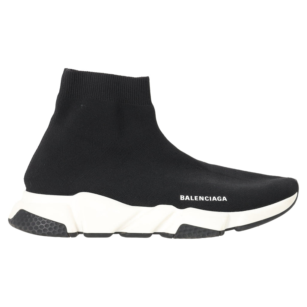 Men's Balenciaga Speed Sneakers in Black Polyester