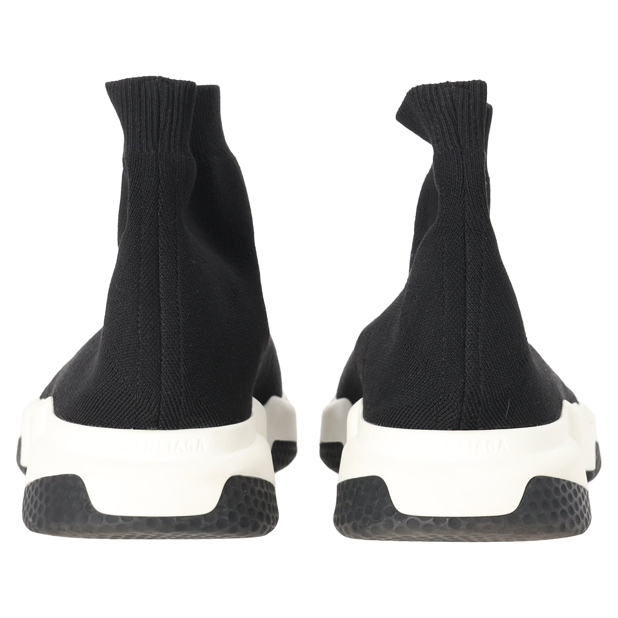 Men's Balenciaga Speed Sneakers in Black Polyester
