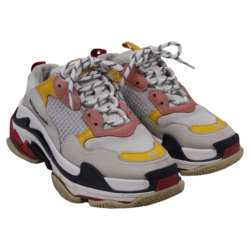 Women's Balenciaga Triple S Sneakers in Multicolor Polyester