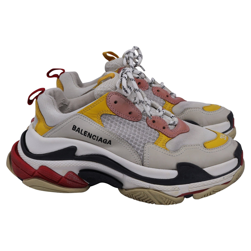 Women's Balenciaga Triple S Sneakers in Multicolor Polyester