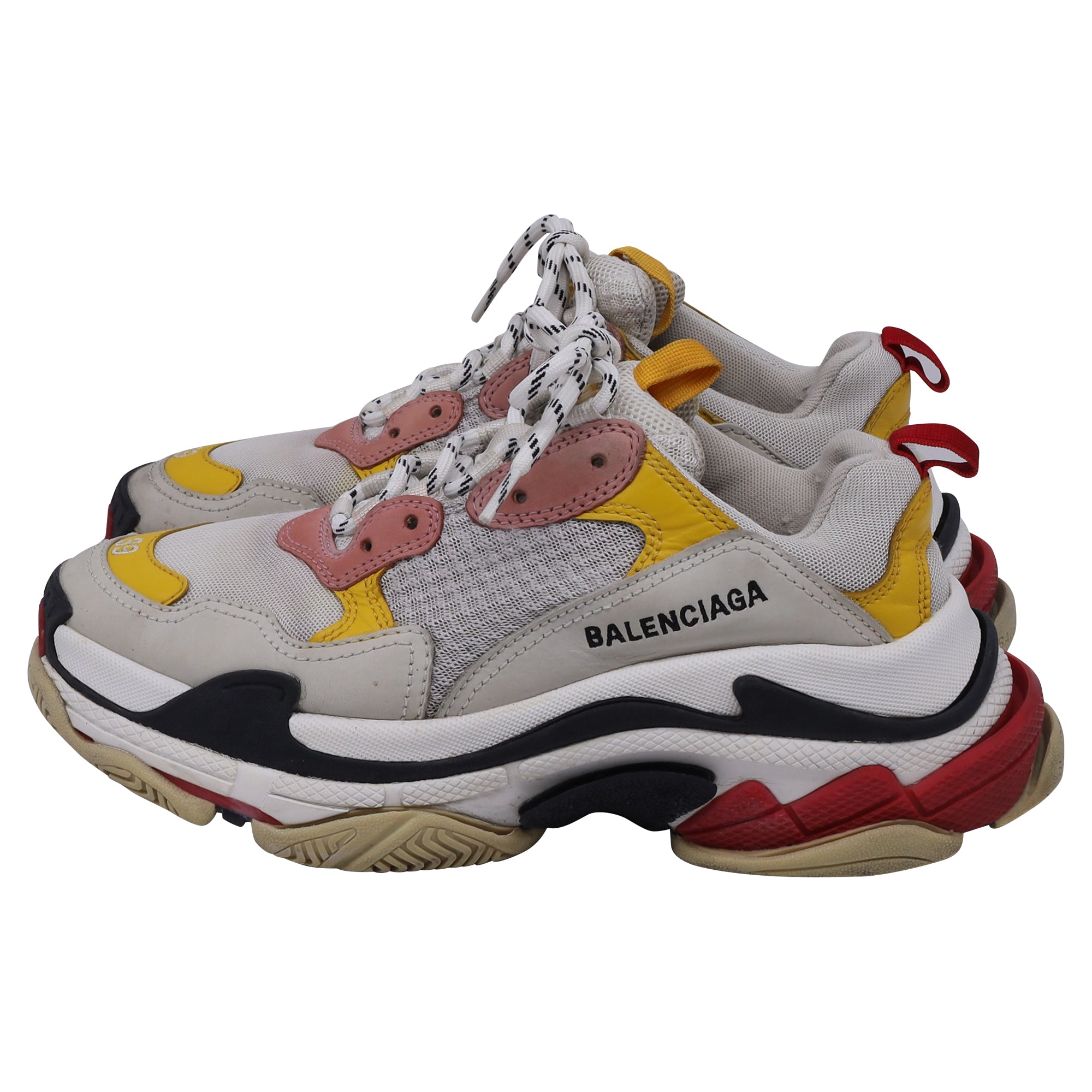 Women's Balenciaga Triple S Sneakers in Multicolor Polyester